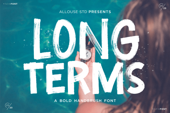 Longterms Font — Bold Display Type for Standout Designs