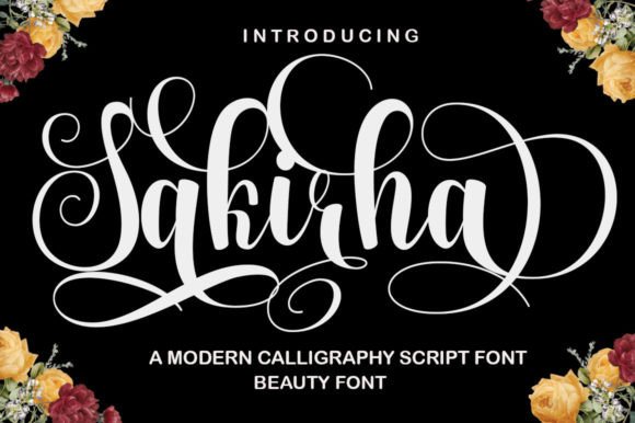 Sakirha Font – Elegant Handwritten Typography for Creative Projects